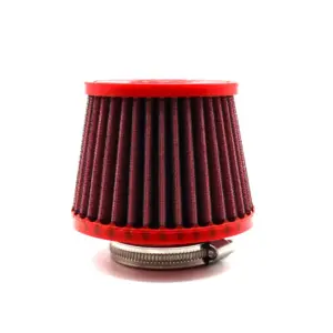 BMC stožčasti zračni filter FBSS50-100 – priključek Ø50 mm, višina 100 mm, poliuretanski pokrov