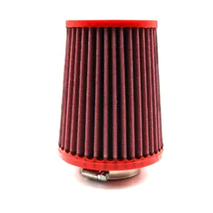 BMC stožčasti zračni filter FBSS50-128 – priključek Ø50 mm, višina 149 mm, poliuretanski pokrov