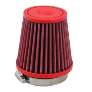 BMC stožčasti zračni filter FBSS60-85 – priključek Ø60 mm, višina 104 mm, poliuretanski pokrov