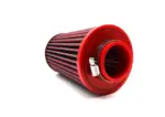 BMC stožčasti zračni filter Twin Air FBTS50-150P – priključek Ø50 mm, višina 174 mm, plastični pokrov