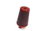 BMC stožčasti zračni filter Twin Air FBTS60-150P – priključek Ø60 mm, višina 179 mm, plastični pokrov