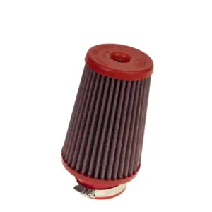 BMC stožčasti zračni filter Twin Air FBTS60-150P – priključek Ø60 mm, višina 179 mm, plastični pokrov