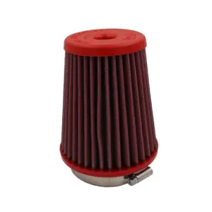 BMC stožčasti zračni filter Twin Air FBTW00003 – priključek Ø76 mm, višina 151 mm, plastični pokrov