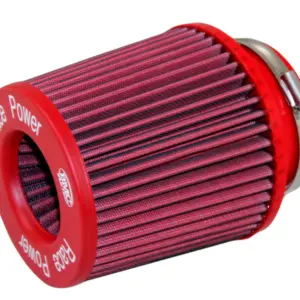 BMC stožčasti zračni filter Twin Air FBTW100-140 – priključek Ø100 mm, višina 186 mm, kovinski pokrov