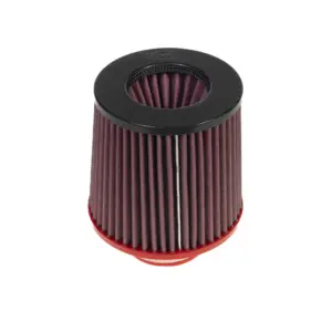 BMC stožčasti zračni filter Twin Air FBTW100-140C – priključek Ø100 mm, višina 186 mm, karbonski pokrov