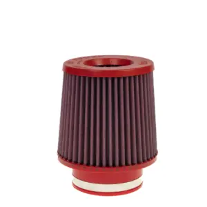 BMC stožčasti zračni filter Twin Air FBTW100-140P – priključek Ø100 mm, višina 186 mm, plastični pokrov