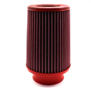 BMC stožčasti zračni filter Twin Air FBTW100-200 – priključek Ø100 mm, višina 243 mm, kovinski pokrov