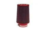 BMC stožčasti zračni filter Twin Air FBTW100-200P – priključek Ø100 mm, višina 243 mm, plastični pokrov