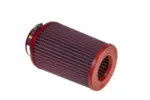 BMC stožčasti zračni filter Twin Air FBTW100-200P – priključek Ø100 mm, višina 243 mm, plastični pokrov