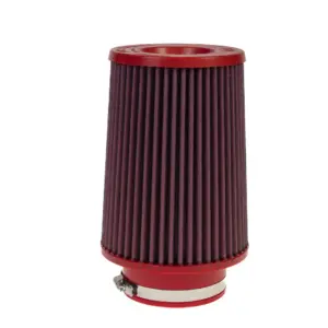 BMC stožčasti zračni filter Twin Air FBTW100-200P – priključek Ø100 mm, višina 243 mm, plastični pokrov