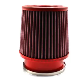 BMC stožčasti zračni filter Twin Air FBTW110-140 – priključek Ø110 mm, višina 186 mm, kovinski pokrov