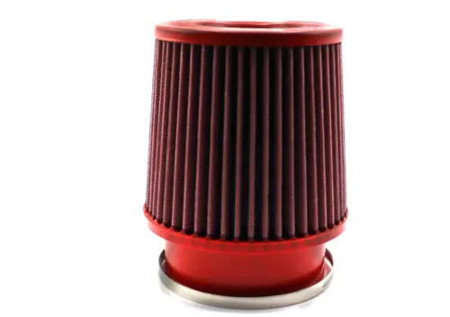 BMC stožčasti zračni filter Twin Air FBTW110-140 – priključek Ø110 mm, višina 186 mm, kovinski pokrov