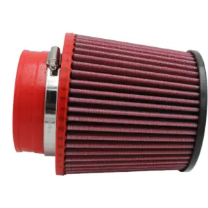 BMC stožčasti zračni filter Twin Air FBTW110-140C – priključek Ø110 mm, višina 186 mm, karbonski pokrov