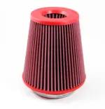 BMC stožčasti zračni filter Twin Air FBTW130-200P – priključek Ø130 mm, višina 235 mm, plastični pokrov