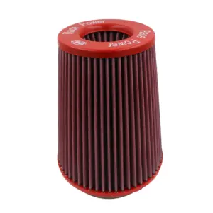 BMC stožčasti zračni filter Twin Air FBTW141-230 – priključek Ø141 mm, višina 254 mm, kovinski pokrov
