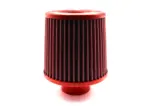 BMC stožčasti zračni filter Twin Air FBTW60-140 – priključek Ø60 mm, višina 183 mm, kovinski pokrov