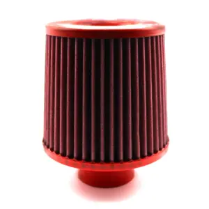 BMC stožčasti zračni filter Twin Air FBTW60-140 – priključek Ø60 mm, višina 183 mm, kovinski pokrov