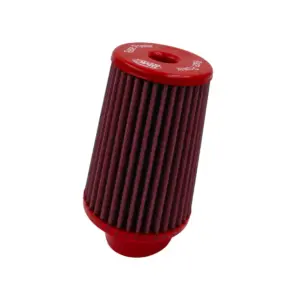 BMC stožčasti zračni filter Twin Air FBTW60-150 – priključek Ø60 mm, višina 179 mm, kovinski pokrov