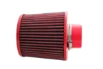 BMC stožčasti zračni filter Twin Air FBTW63-140P – priključek Ø63 mm, višina 183 mm, plastični pokrov