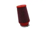 BMC stožčasti zračni filter Twin Air FBTW65-150P – priključek Ø65 mm, višina 197 mm, plastični pokrov