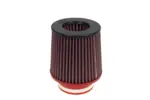 BMC stožčasti zračni filter Twin Air FBTW70-140C – priključek Ø70 mm, višina 185 mm, karbonski pokrov
