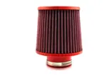 BMC stožčasti zračni filter Twin Air FBTW70-140P – priključek Ø70 mm, višina 185 mm, plastični pokrov