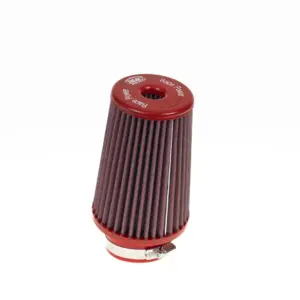 BMC stožčasti zračni filter Twin Air FBTW70-150 – priključek Ø70 mm, višina 197 mm, kovinski pokrov