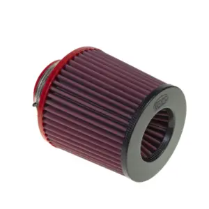 BMC stožčasti zračni filter Twin Air FBTW76-140C – priključek Ø76 mm, višina 186 mm, karbonski pokrov