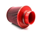 BMC stožčasti zračni filter Twin Air FBTW76-140P – priključek Ø76 mm, višina 186 mm, plastični pokrov