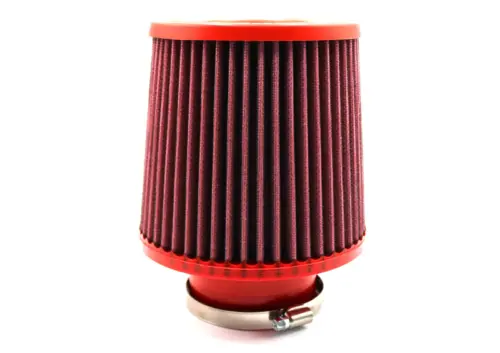 BMC stožčasti zračni filter Twin Air FBTW76-140P – priključek Ø76 mm, višina 186 mm, plastični pokrov