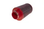 BMC stožčasti zračni filter Twin Air FBTW76-200 – priključek Ø76 mm, višina 246 mm, kovinski pokrov