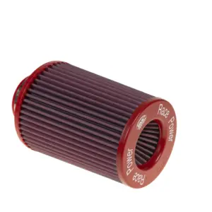 BMC stožčasti zračni filter Twin Air FBTW76-200 – priključek Ø76 mm, višina 246 mm, kovinski pokrov