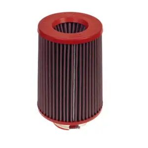 BMC stožčasti zračni filter Twin Air FBTW76-200P – priključek Ø76 mm, višina 246 mm, plastični pokrov