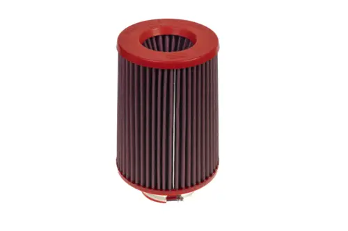 BMC stožčasti zračni filter Twin Air FBTW76-200P – priključek Ø76 mm, višina 246 mm, plastični pokrov