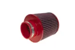 BMC stožčasti zračni filter Twin Air FBTW80-140 – priključek Ø80 mm, višina 186 mm, kovinski pokrov