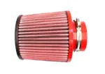 BMC stožčasti zračni filter Twin Air FBTW80-140C – priključek Ø80 mm, višina 186 mm, karbonski pokrov