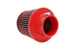 BMC stožčasti zračni filter Twin Air FBTW80-140P – priključek Ø80 mm, višina 186 mm, plastični pokrov