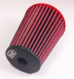 BMC stožčasti zračni filter Twin Air FBTW80-151C – priključek Ø80 mm, višina 170 mm, karbonski pokrov