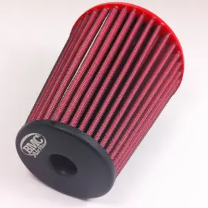 BMC stožčasti zračni filter Twin Air FBTW80-151C – priključek Ø80 mm, višina 170 mm, karbonski pokrov