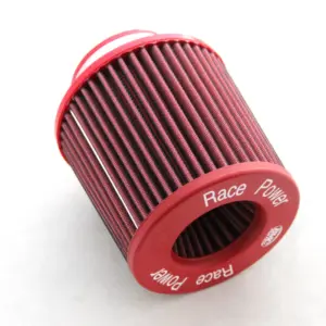 BMC stožčasti zračni filter Twin Air FBTW85-140 – priključek Ø85 mm, višina 185 mm, kovinski pokrov