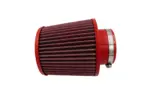 BMC stožčasti zračni filter Twin Air FBTW85-140P – priključek Ø85 mm, višina 185 mm, plastični pokrov