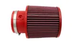 BMC stožčasti zračni filter Twin Air FBTW90-130WH – priključek Ø90 mm, višina 195 mm, kovinski pokrov