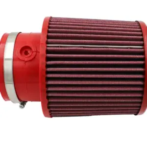 BMC stožčasti zračni filter Twin Air FBTW90-130WH – priključek Ø90 mm, višina 195 mm, kovinski pokrov