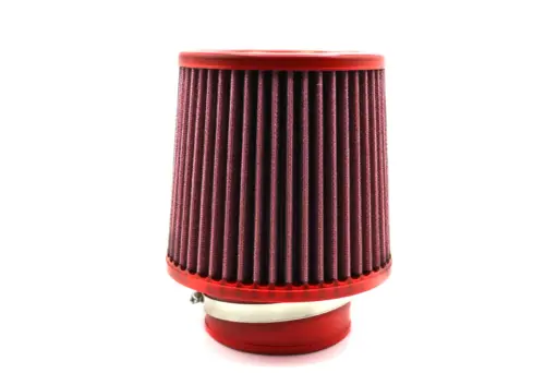 BMC stožčasti zračni filter Twin Air FBTW90-140 – priključek Ø90 mm, višina 186 mm, kovinski pokrov