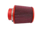 BMC stožčasti zračni filter Twin Air FBTW90-140P – priključek Ø90 mm, višina 186 mm, plastični pokrov