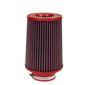 BMC stožčasti zračni filter Twin Air FBTW90-200P – priključek Ø90 mm, višina 246 mm, plastični pokrov