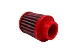 BMC stožčasti zračni filter FMSA28-60 – priključek Ø28 mm, višina 78 mm, plastični pokrov