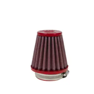 BMC stožčasti zračni filter FMSA49-75 – priključek Ø49 mm, višina 92 mm, plastični pokrov