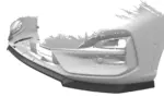 CSR sprednji spojler za Ford Kuga III ST-Line / ST-Line X