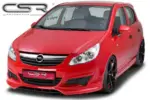 CSR sprednji podaljšek odbijača za Opel Corsa D (S07) pred faceliftom